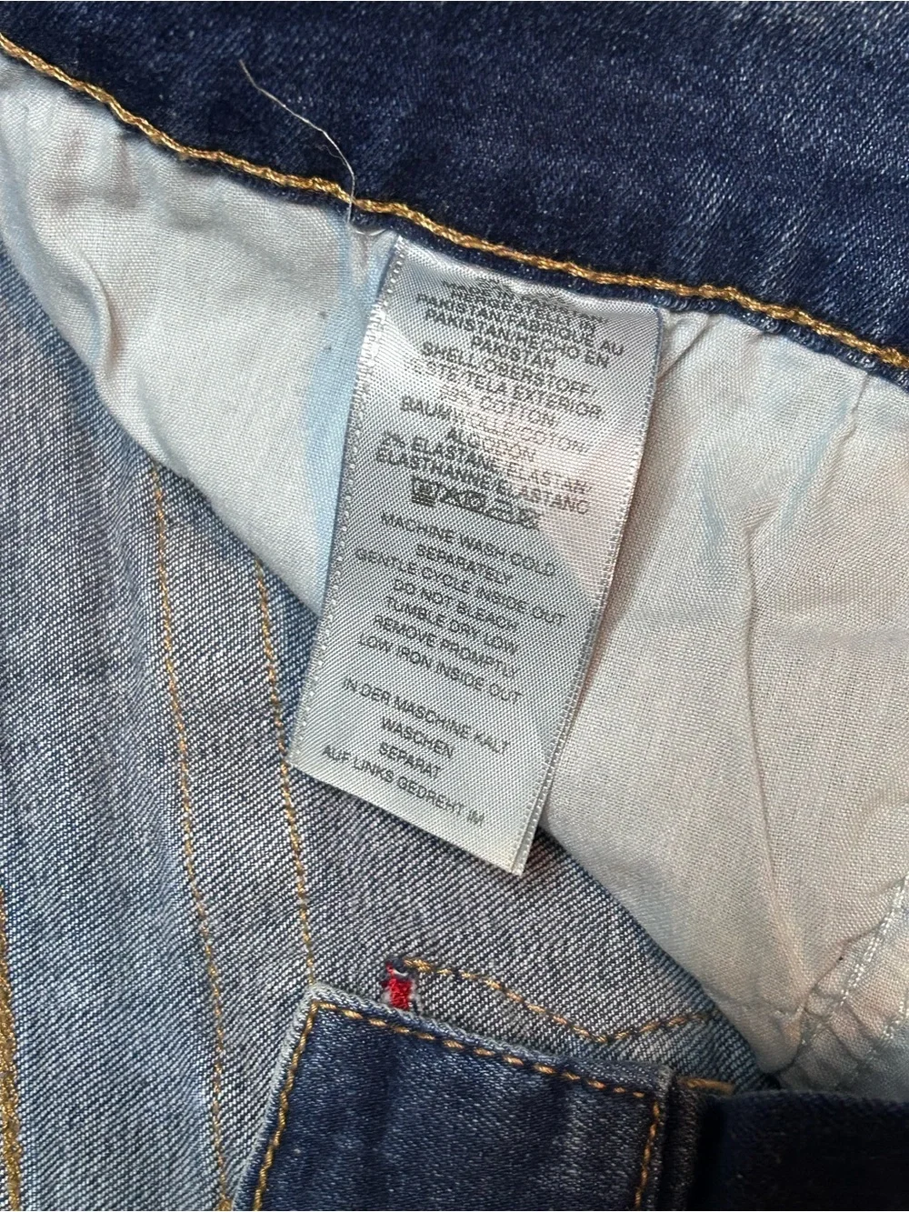 True Religion Men's Faded Blue Relaxed Straight Jeans